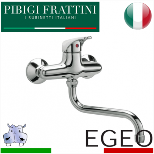 Miscelatore monocomando Lavello a parete Pibigi Frattini EGEO