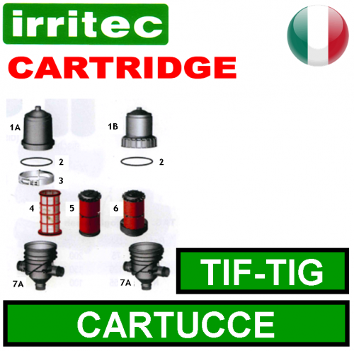 Cartucce per filtri TIF - TIG