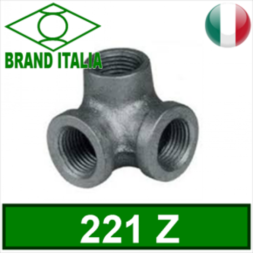 Distributore a 3 vie zincato
