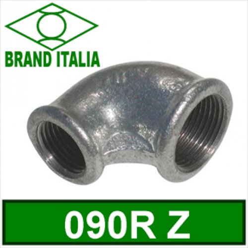 Gomito ridotto zincato