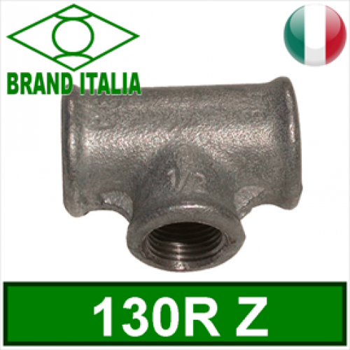 T ridotta al centro zincata
