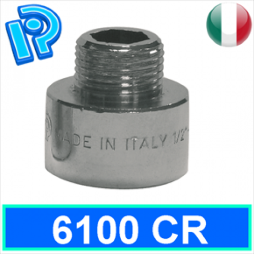 Manicotto ridotto FM cromato