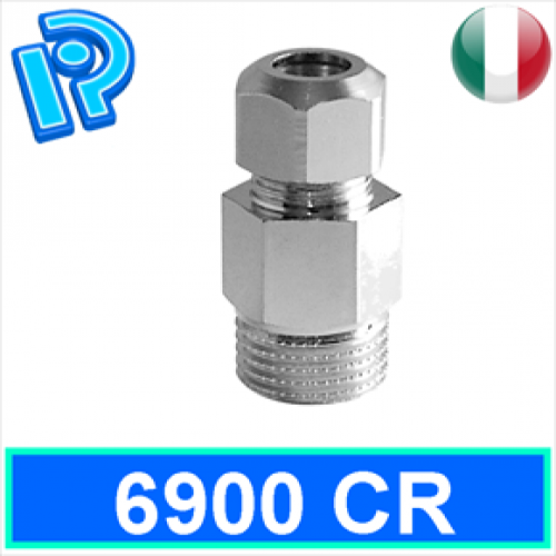 Nipples maschio cromato