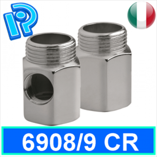 Raccordi retrogruppo cromati
