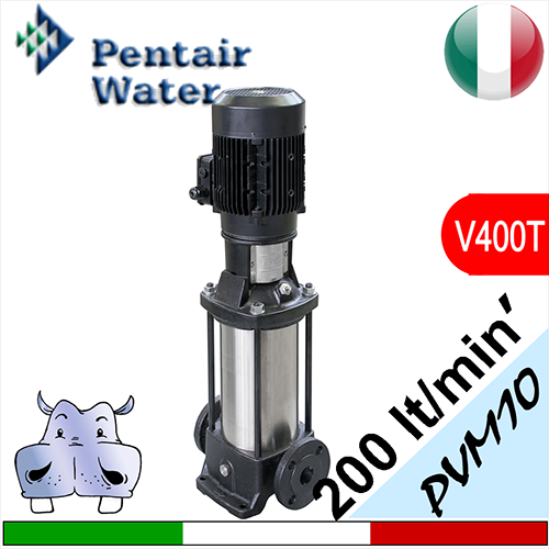 Elettropompa multistadio verticale Pentair PVM 10 trifase