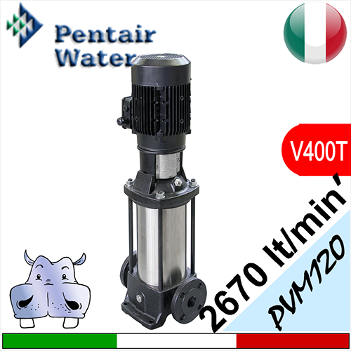 Elettropompa multistadio verticale Pentair PVM 120 trifase