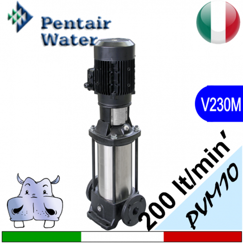 Elettropompa multistadio verticale Pentair PVM 10 monofase