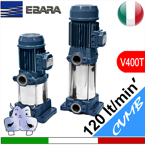 Elettropompe Multistadio Verticali Silenziose Ebara CVMB T