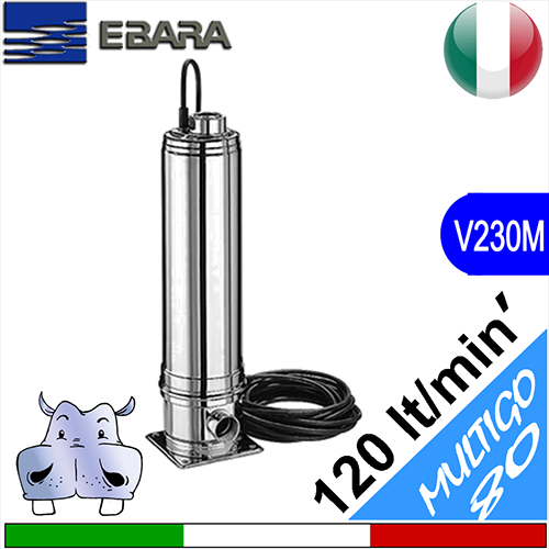 Elettropompe Multistadio Verticali Silenziose Ebara MULTIGO 80