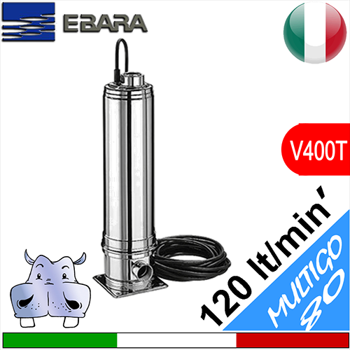 Elettropompe Multistadio Verticali Silenziose Ebara MULTIGO 80T