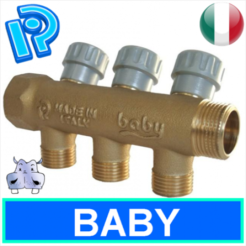 Collettore completo di rubinetti