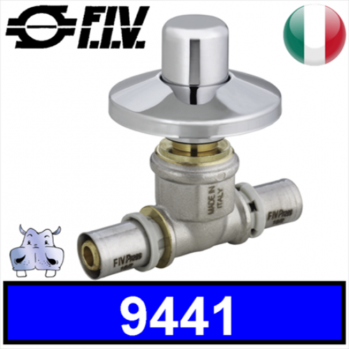 Valvola Fiv sottointonaco a pressare