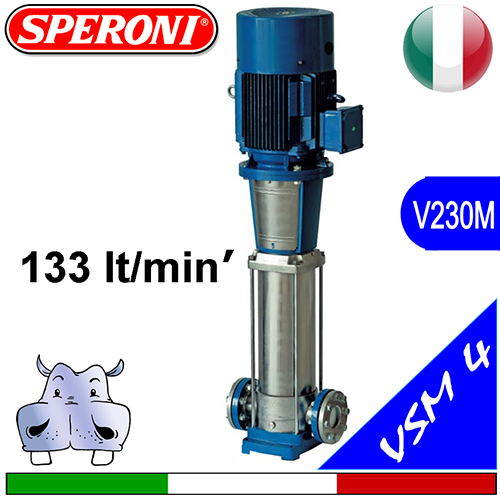 Elettropompe Multistadio Verticali Silenziose Speroni VS 4 Monofase