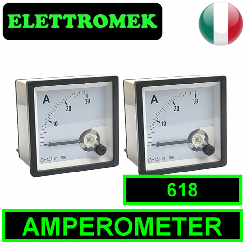 Kit 2 amperometri per art.618