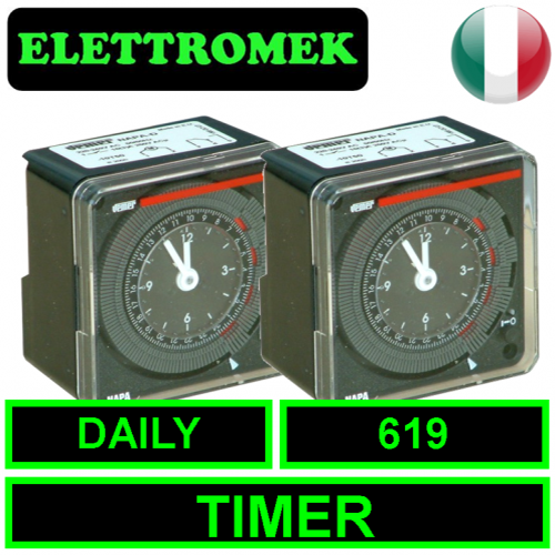 Kit 2 Timer 72x72 per art.619