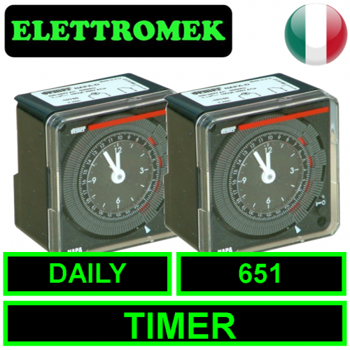 Kit 2 Timer 72x72 per art.651