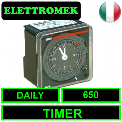 Kit Timer 72x72 per art.650