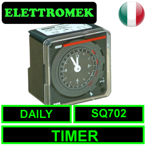 Kit Timer 72x72 per art. SQ702