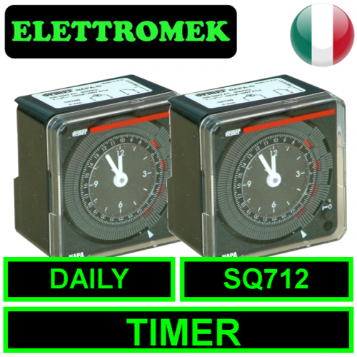 Kit 2 Timer 72x72 per art. SQ712