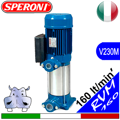 Elettropompe Multistadio Verticali Silenziose Speroni RVM 160 Monofase
