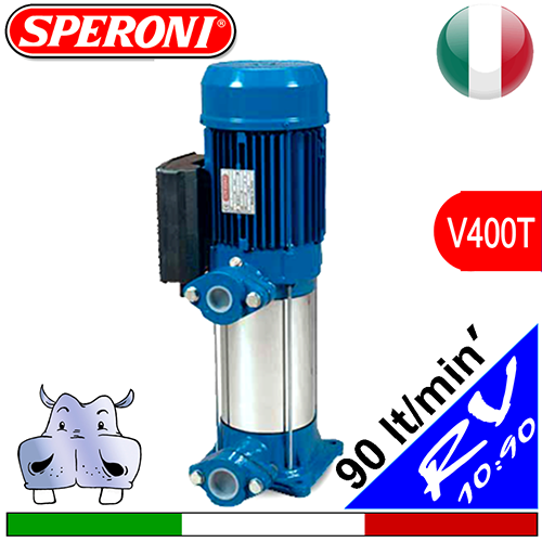 Elettropompe Multistadio Verticali Silenziose Speroni RV 10-90 Trifase