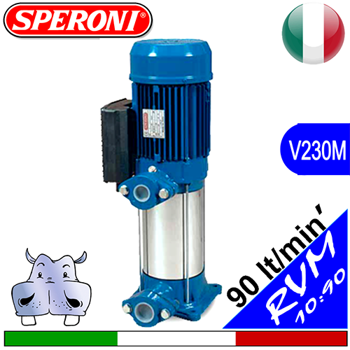 Elettropompe Multistadio Verticali Silenziose Speroni RVM 10-90 Monofase