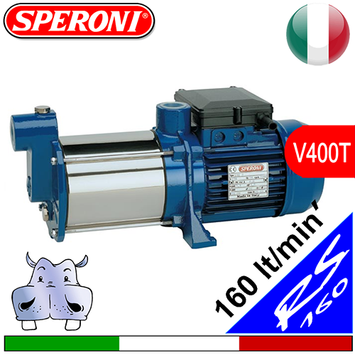 Elettropompa Multistadio Silenziosa Speroni RS 160 Trifase