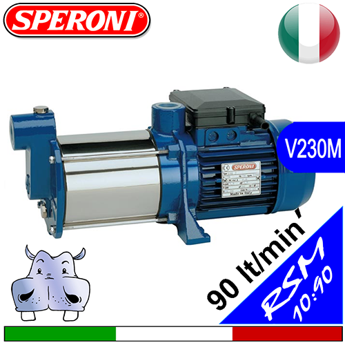 Elettropompa Multistadio Silenziosa Speroni RSM 10-90 Monofase