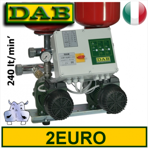Dab 2.EURO.80 Dab - Gruppi con comando on-off a due elettropompe