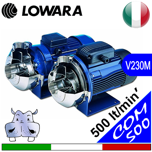 Lowara Elettropompa monogirante inox COM 500