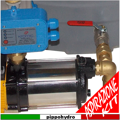 Pippohydro - kit aspirazione per elettropompe aspirazione da serbatoio 2
