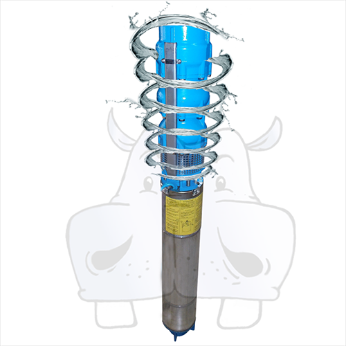 X-POWER - Elettropompe sommerse  P6G SEM 1400 litri, per pozzi, motorizzazione X-POWER MX6 2