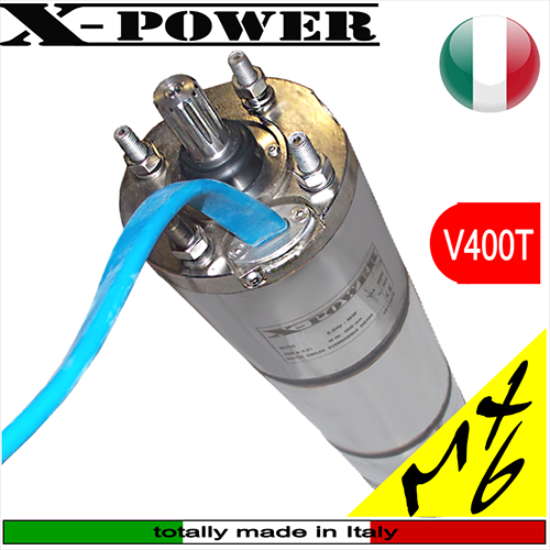 X-POWER Motori sommersi 6C - Versione Heavy trifase Watercooled in bagno acqua, compatibili a inverter TT 2