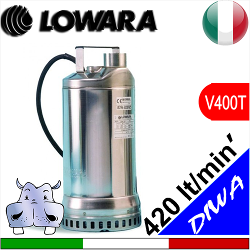 Lowara pompa Sommersa DIWA alimentazione trifase