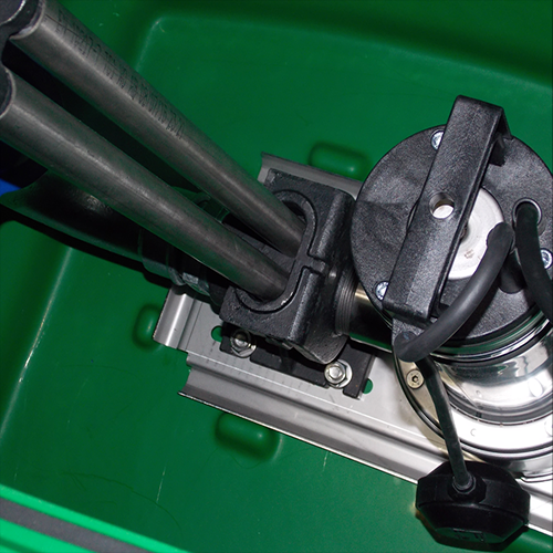 Kit accoppiamento rapido completo di valvola antiriflusso a palla 2