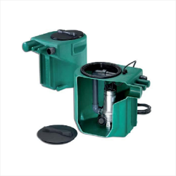 Impianto di sollevamento per fognature KIT MIDIBOX 110 - completo di pompa trituratrice Hydro TRITUREX 120 - accessori