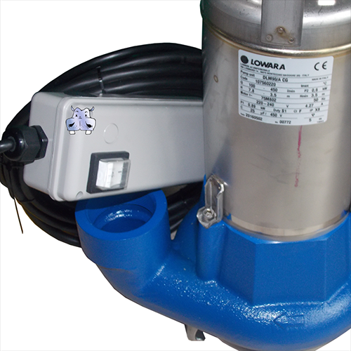 LOWARA Elettropompe Sommerse per fognature DLM80 - DLM90, girante monocanale, versioni senza galleggiante elettrico premontato 2