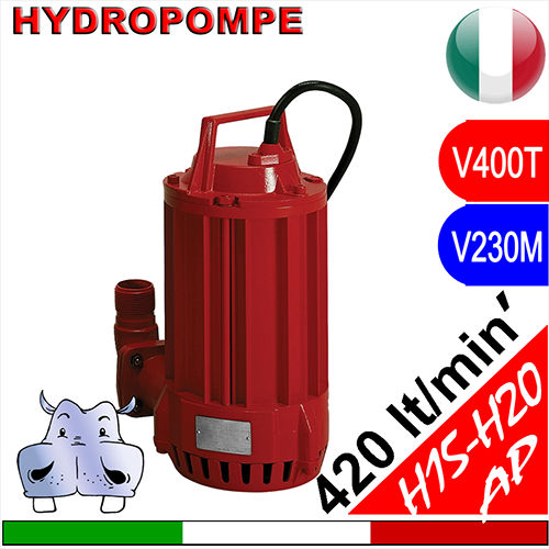 Hydropompe Sommersa per drenaggio H15AP - H20AP