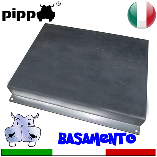 Basamento in acciaio zincato per gruppi di pressione gemellari