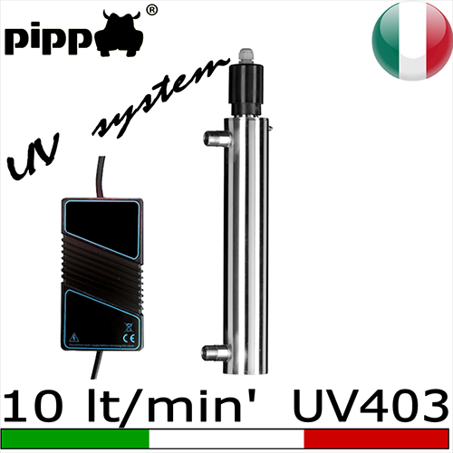 Debatterizzatori acqua potabile raggi UV - serie 403