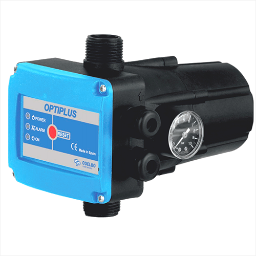 Coelbo Regolatore di pressione Presscontrol Optiplus RM 16A - pressione di  ripartenza pompa regolabile da 1,5Bar a 2,5Bar - applicabile a pompe max 3Hp 2