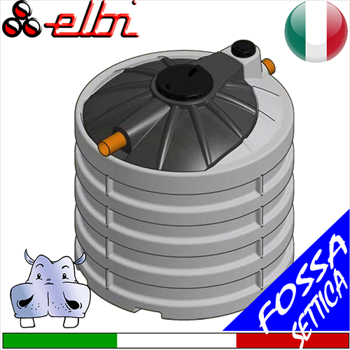 Elbi Fosse settiche in polietilene per il trattamento primario delle acque nere civili