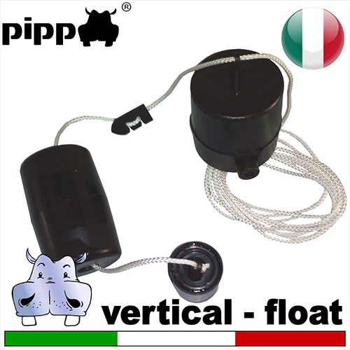 Pippo - Galleggiante elettrico millimetrico con contrappeso Vertical Float ad azionamento verticale 2