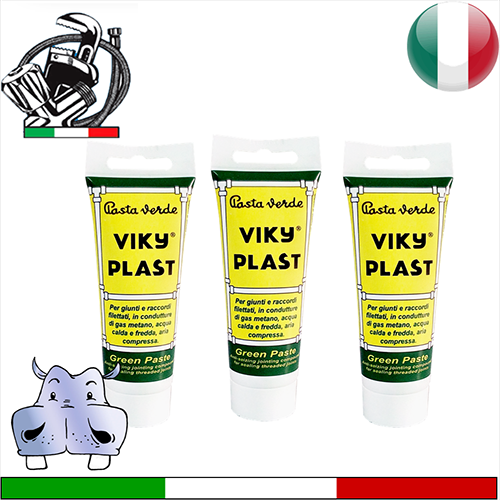 Colla Colorata Pasta Verde Tubetto Viky-Plast Da 100gr - Per Lavoretti Creativi - Foto 9