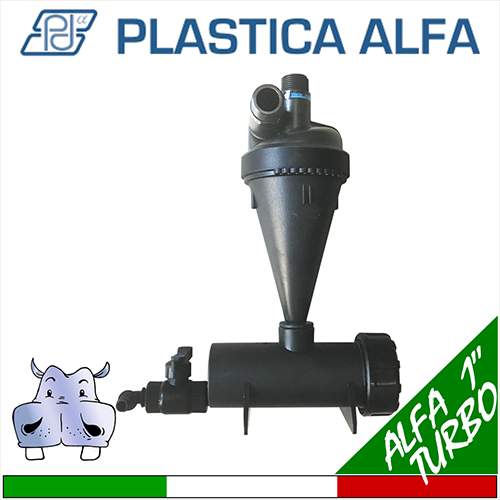 Separatore di sabbia Idrociclone Alfa Turbo BSP(GAS)1