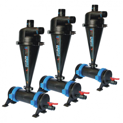 Separatore di sabbia Idrociclone Alfa Turbo BSP(GAS)3