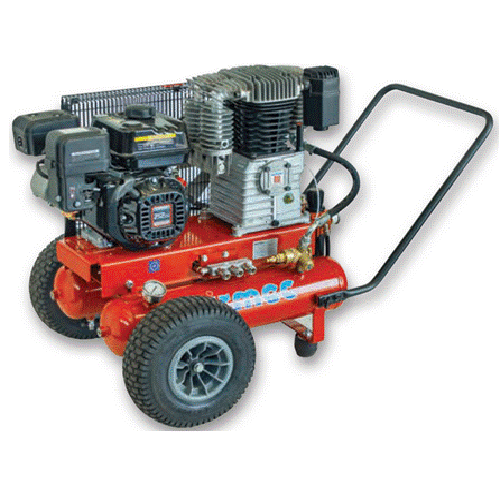 Moto compressore a scoppio motore Benzina TEB  22-680 11+11LT avviamento a strappo 2