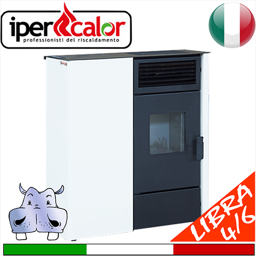 Stufe Pellet Libra 4-6  - potenza da 11,5 kw a 13,7 kw
