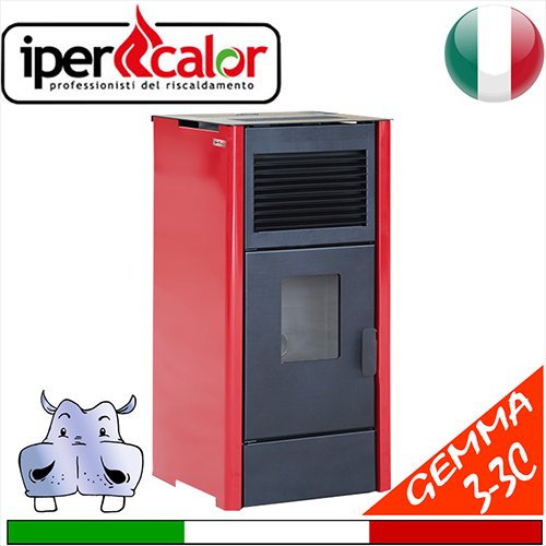 Stufe Pellet Gemma3 - 3C  - potenza da 13,7 kw a 14Kw