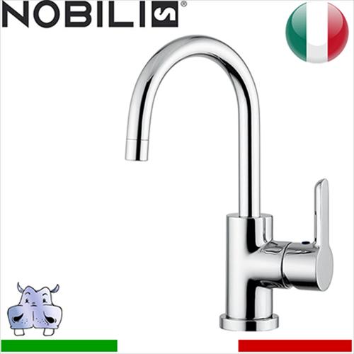 Miscelatore rubinetto monocomando Lavabo canna a ombrello Nobili ABC